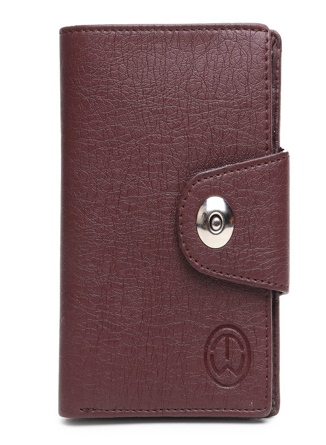 TNW Unisex Traveller Wallet Articial Leather with 6 Card Slots,2 Cash Compartments - Image 1